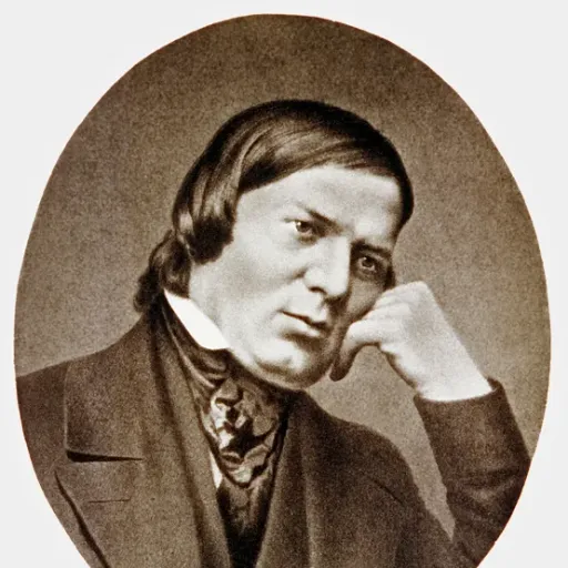 Portrait of Robert Schumann