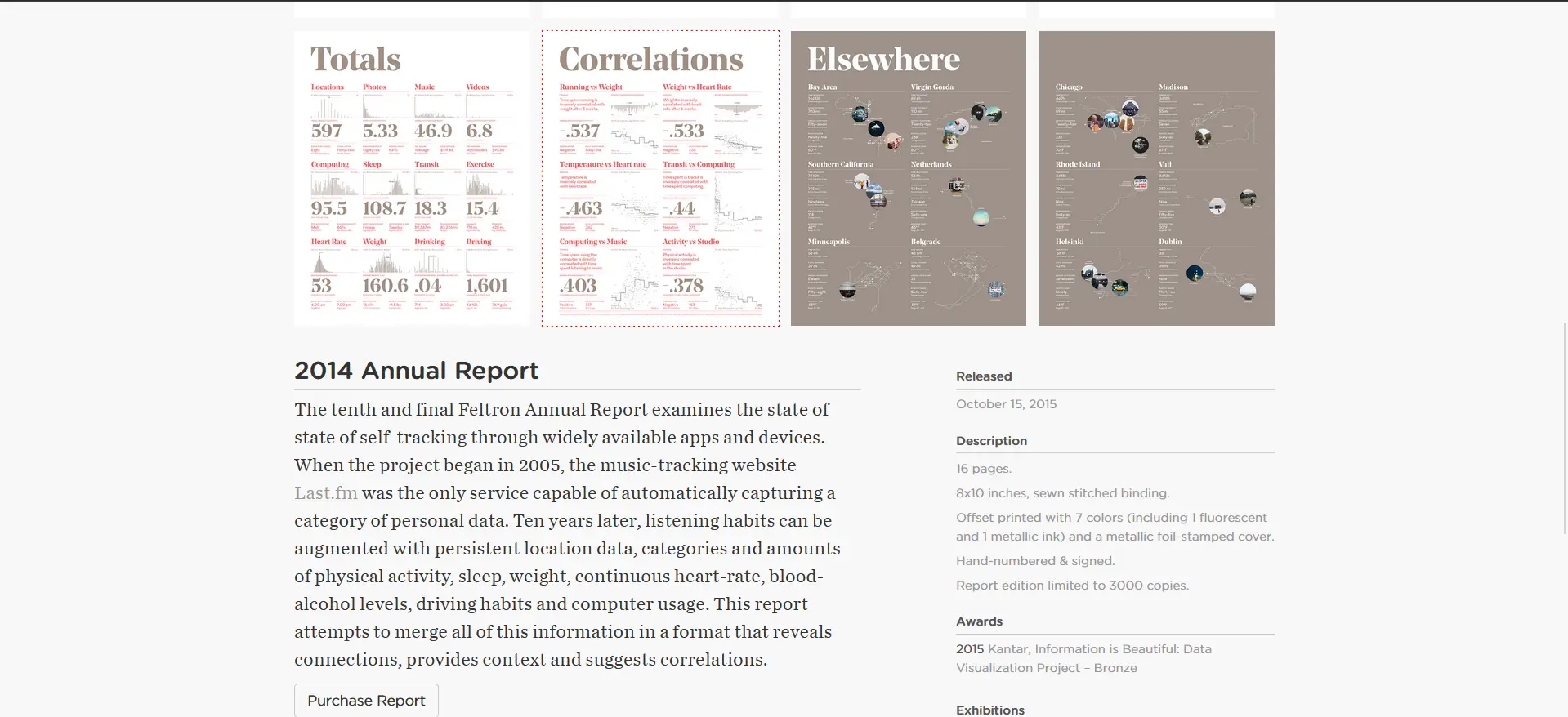 Feltron 2014 Life Report